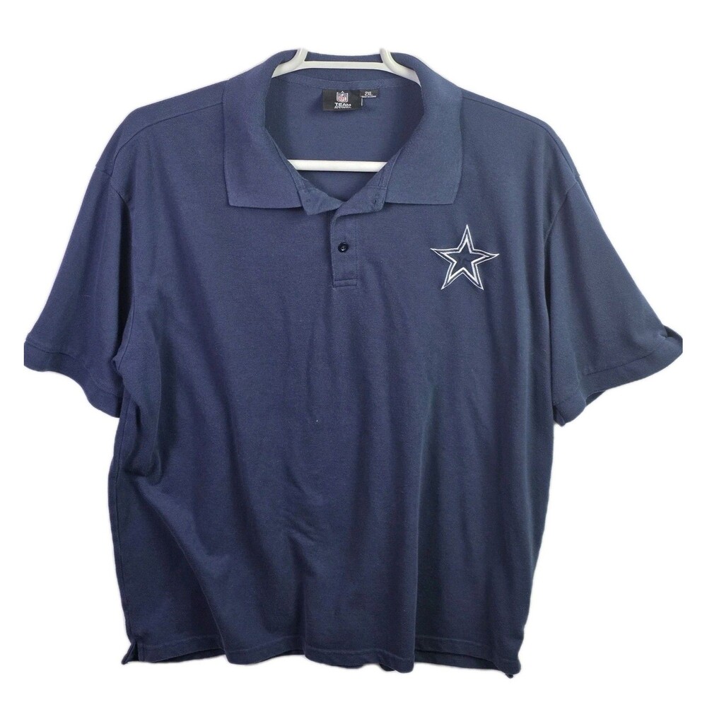 Vintage‎ Dallas Cowboys Team Apparel Men’s XXL Blue Short Sleeve Shirt